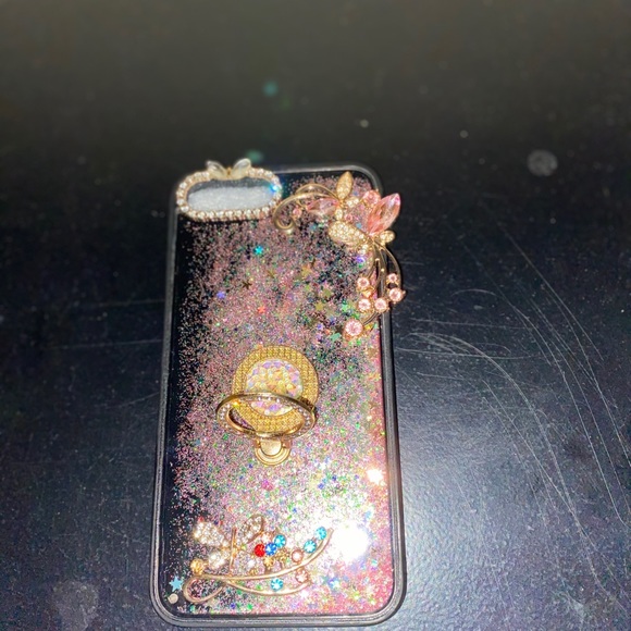 iPhone 7/8 plus bling phone case with lanyard - Picture 5 of 7